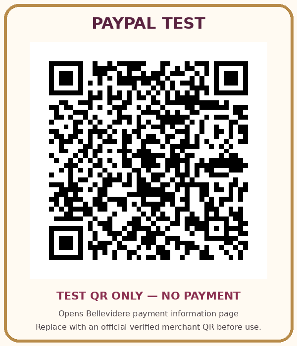 PayPal test QR code