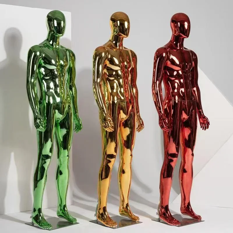 Color Metallic Mannequin Trio