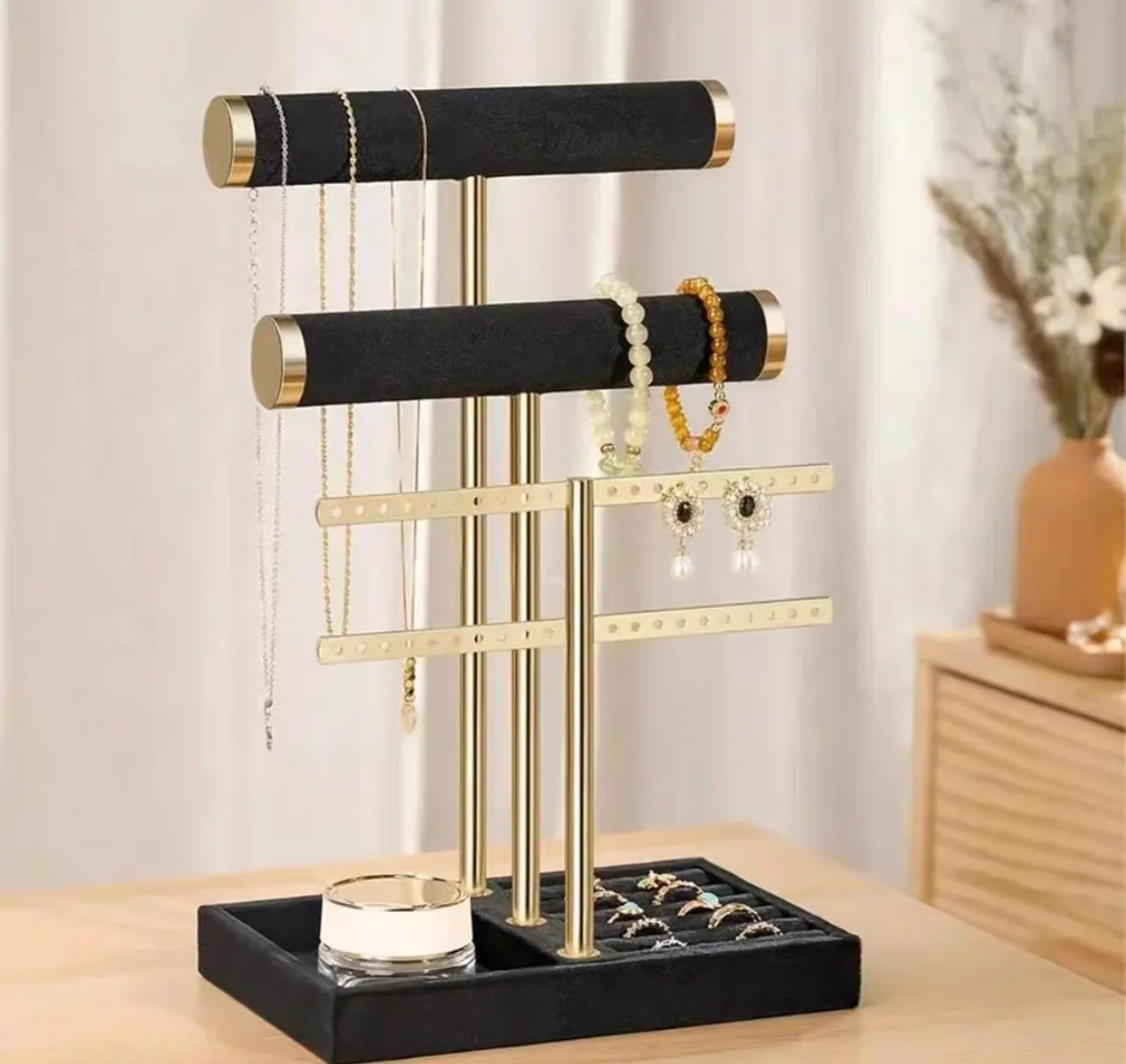 Black & Gold Bracelet Tower
