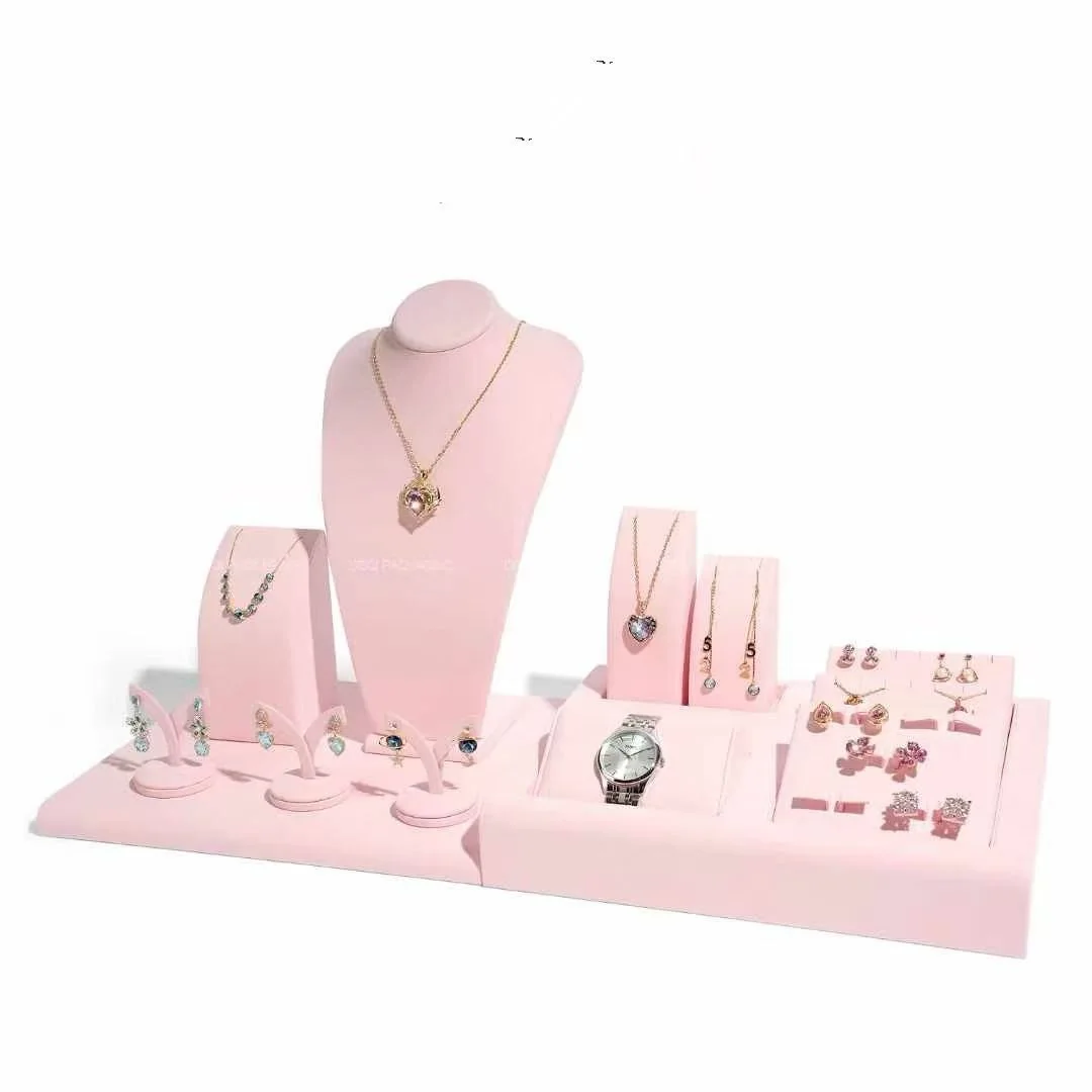 Pink Jewelry Display Collection — B